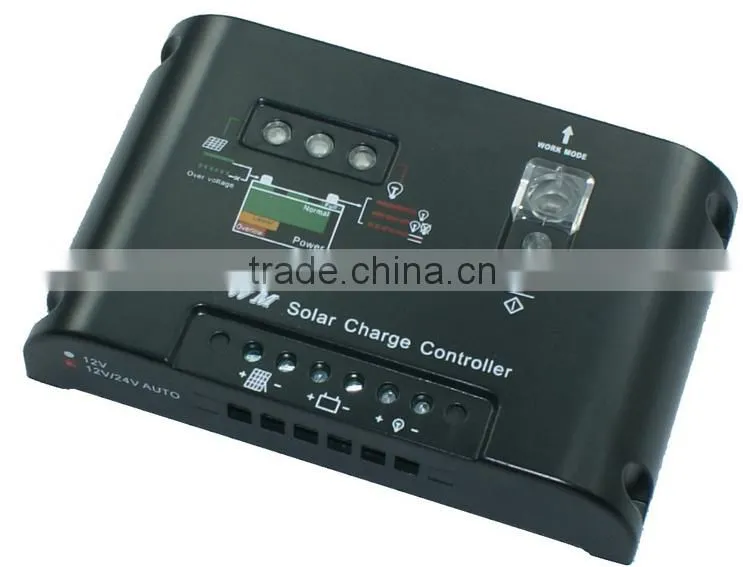 Solar Charge Controller PWM 12V/24V,10A for solar pannel