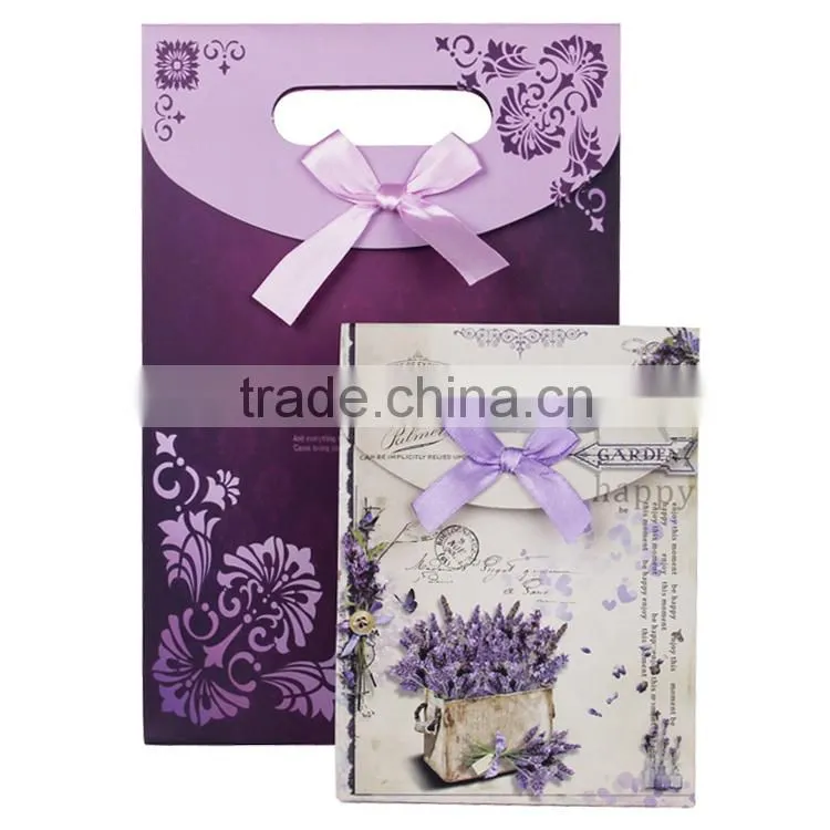 Creative wedding gluing hand gift bags