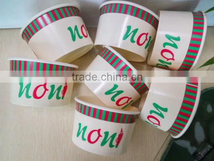 Custom high quality low price food paper ice cream paper tube