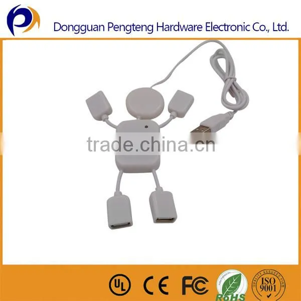 4 Ports USB Hub Mobile Phone Holder