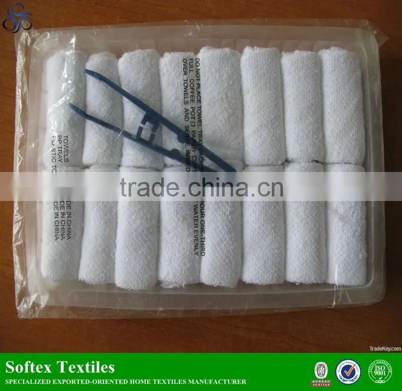 inflight towels/disposable hot towels for hot and cold use