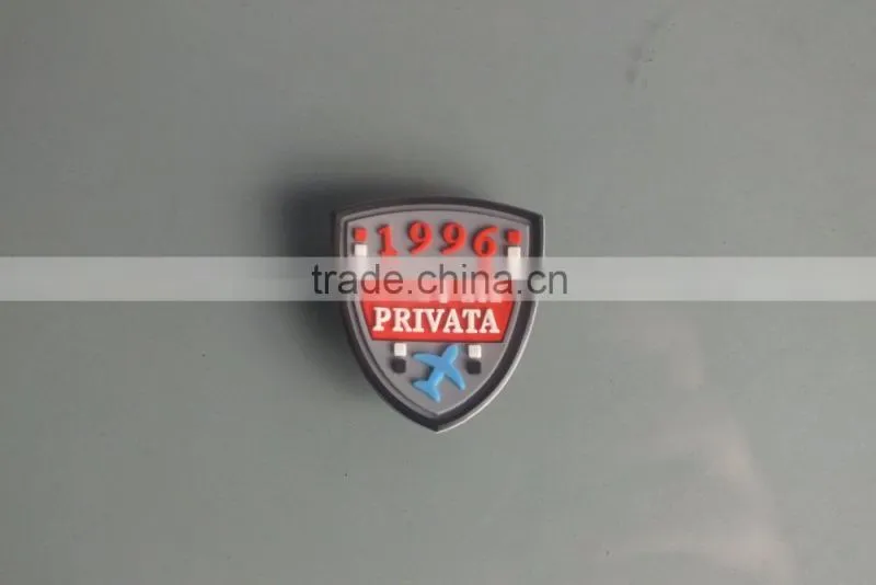 ECO-Friendly PVC Label For Garment, Soft PVC Trademark Brand, PVC Brand Label