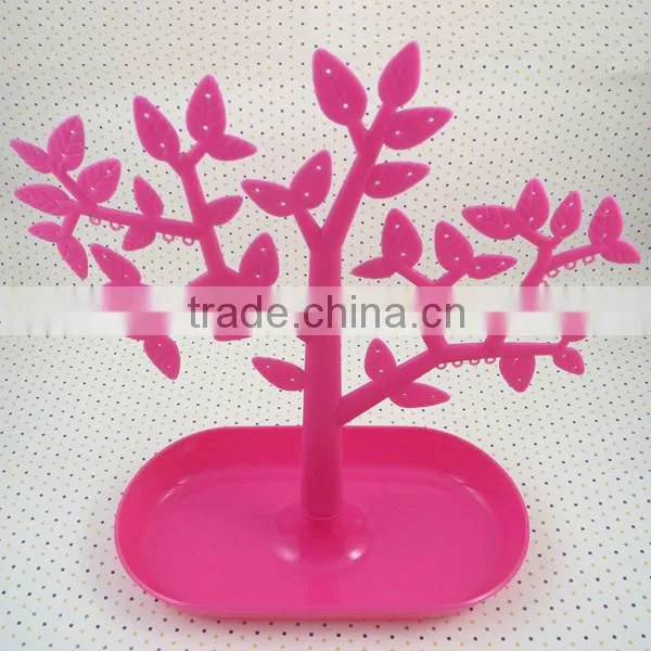 Display items beautiful plastic display tree jewelry display tree