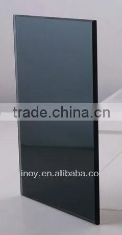 2mm to 6mm Colorful Double Coated SinoLaco black glass mirror /Back Painted Glass for wardrobe, sliding door, glass splashbacks