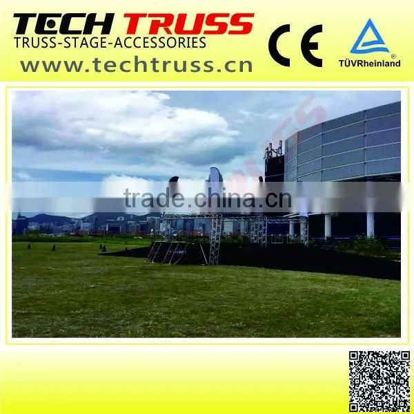 12M * 10M * 8M Roof Lighting Sound Truss System