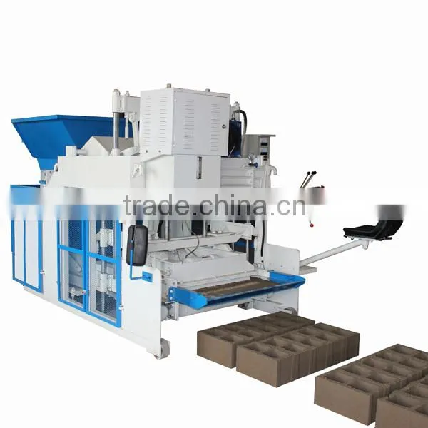 Fully automatic moveable concrete block making machine WT10-15