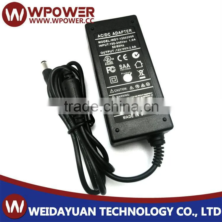 Hot! 12V 2A power adapter supply