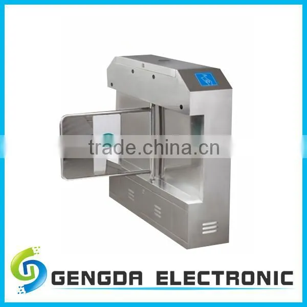high frequency low noise full automatic parking gate barrier retractable swing turnstile mechanism