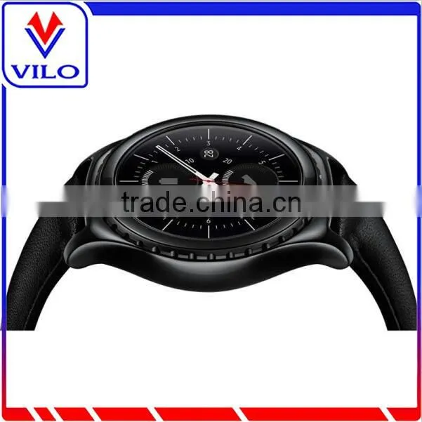 Genuine leather watch strap band waterproof leather watch strap for Samsung