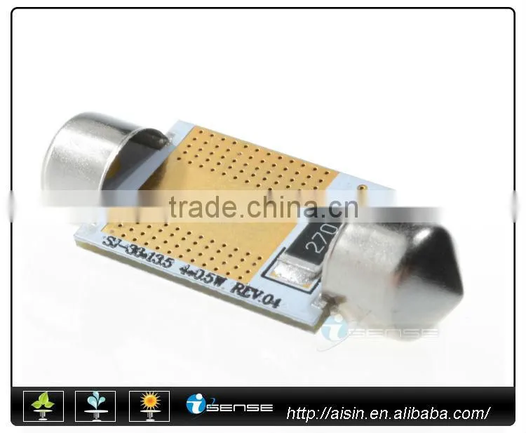 Car Led c5w bulb festoon car led light 31mm replace 5050 smd 6 led