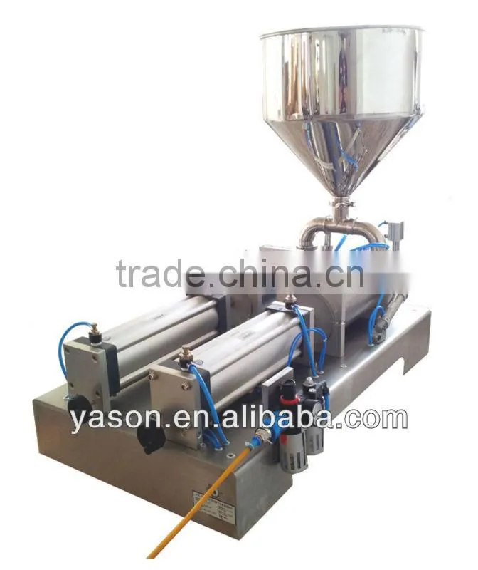 300-2500ml double heads Cream Shampoo Cosmetic Automatic Filling Machine a
