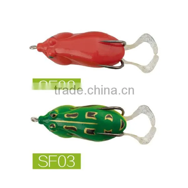 60mm 14g Soft Plastic Frog Marsh Lure