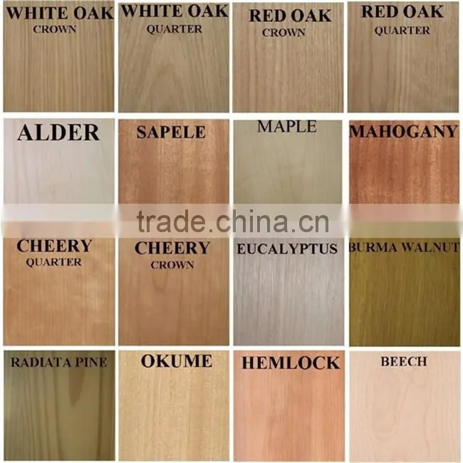 0.3mm thickness gurjan face veneer for plywood