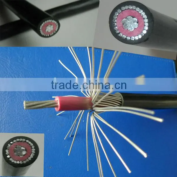 Aluminum/Copper Conductor Concentric Cable Wire with Neutral Conductor Price