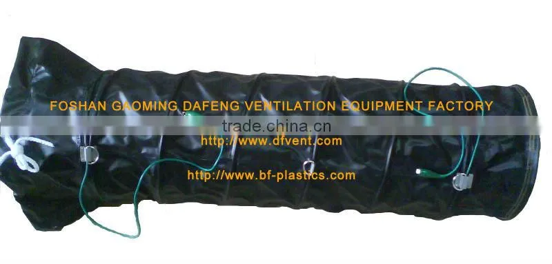 Explosive proof flexible vent duct