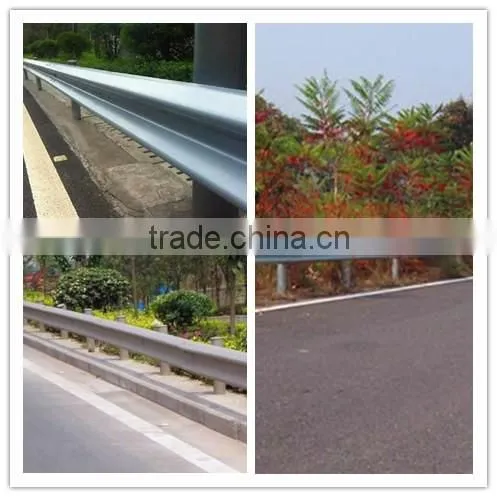 highway guardrail beam shape (ISO certificate),anti-collision guardrail for sale