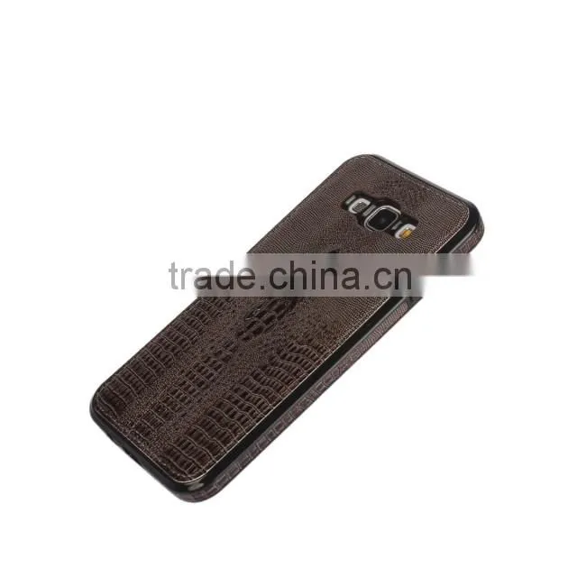 Personalized Custom Crocodile Skin Leather Case For Iphone 6s,Stereoscopic Design Mobile Phone Back Cover Leather Case