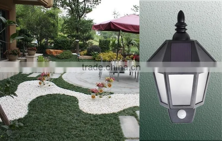 Led Waterproof Solar led eyelid wall mounted indoor+outdoor deck solar stickable led lawn garden lamp light