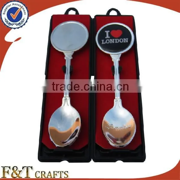 Manufactur plating nickle iron measuring spoon for your own desgin