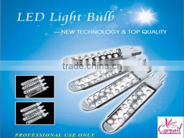 2014 Hot New!!! Led lamp 5W nail led bulb replaceable for nail dryer