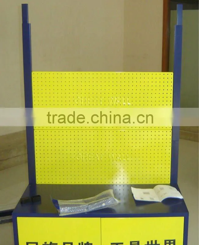 Hardware metal tools rack shelf stand