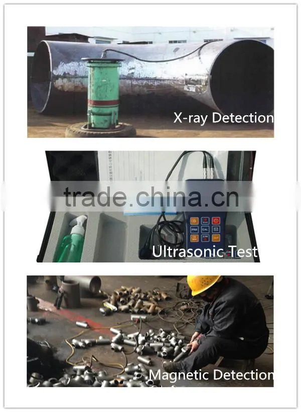 stainless steel 4-way cross pipe fitting with ABS , ISO certificate
