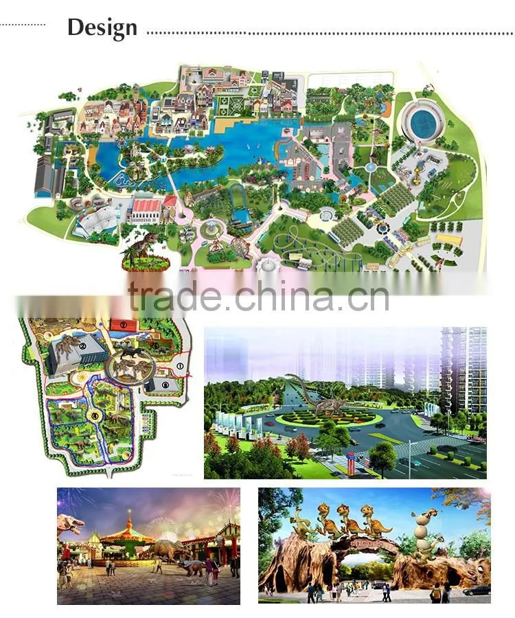 OAV3132 Artificial Cartoon Dinosaur Robot For Theme Park