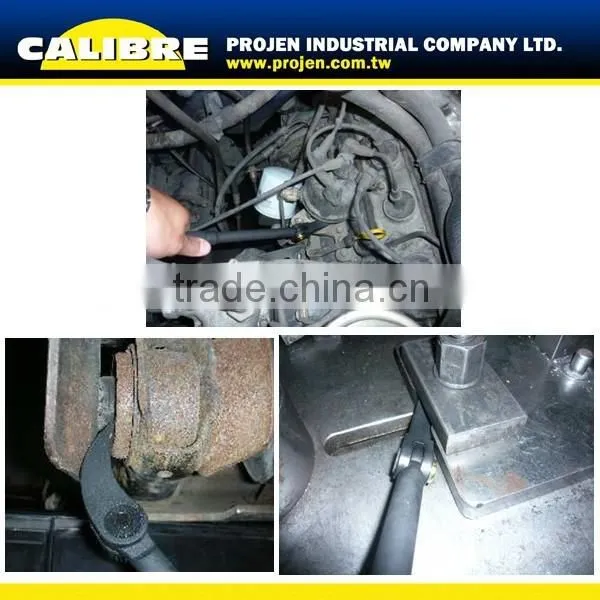 CALIBRE Steel Black Finish Adjustable Pry Bar Set