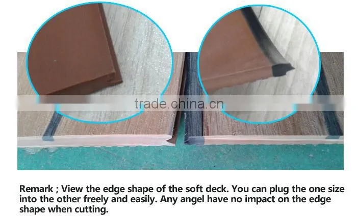 Synthetic pvc teak flooring, used for boat