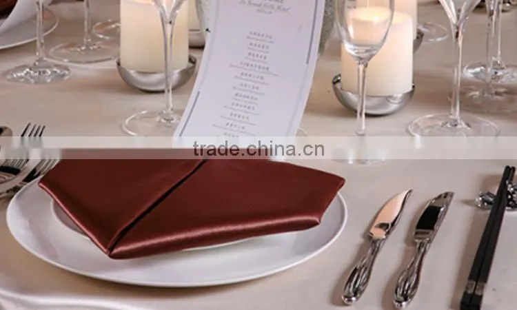 LinenPro Wholesale Fabric Painting Designs on Table Cloth Restaurant Table Cloth