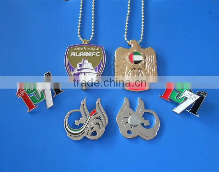 Fast delivery time UAE 43 national day Magnetic iron country map badge