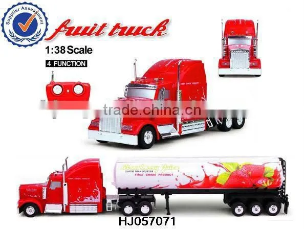 1:38 4ch R/C fruit truck on sale with light