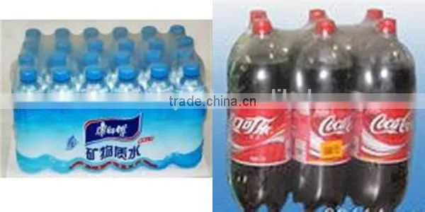 automatic PE film shrink wrapping machine/PE shrinkable film sleeve shrink wrapping machine