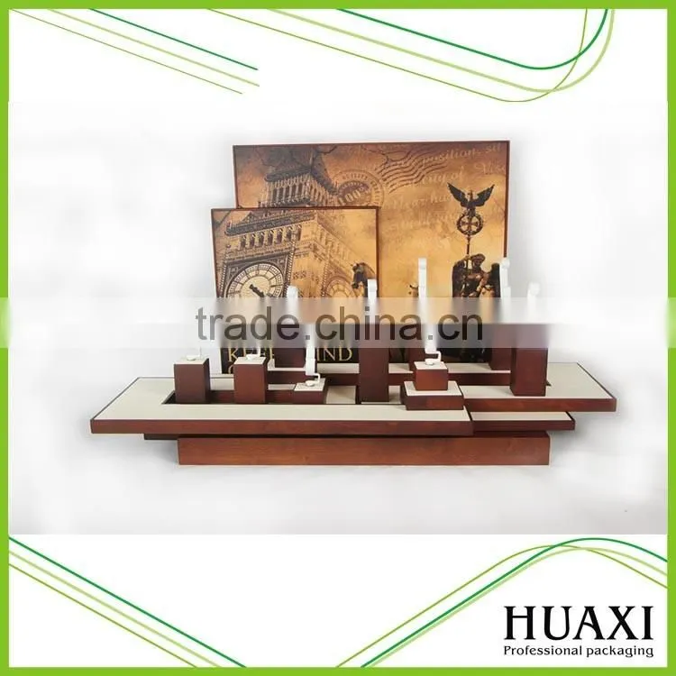 2016 Acrylic Wooden Watch Freestanding Display Rack