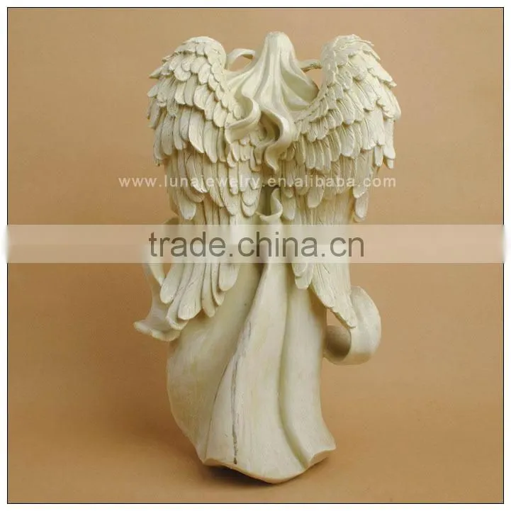 Antique big angle statue ,outdoor angle statue ,cemetery angel statues