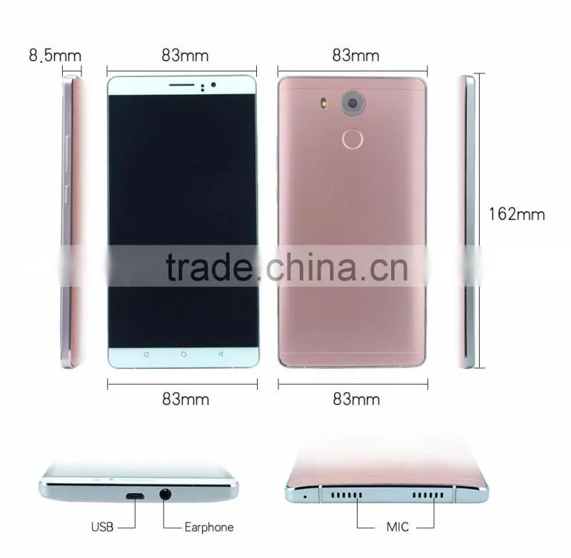 6.0'' Smartphone Android 5.1 MTK6580 Quad Core RAM 512MB ROM 4GB Unlocked 3G WCDMA GPS JKA8 Phone