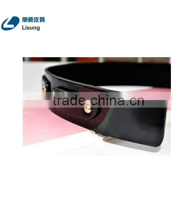 Fashion Studs Genuine Leather Women Waist Belt With Tassel