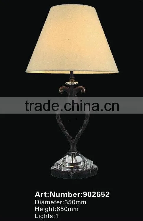 Crystal Chandelier Table Lamp for Hotel Room