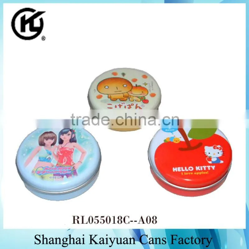 High Quality Candy Gift Tin Can Box (various lids and printing)