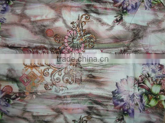 100% Cotton Digital Printed Fabric