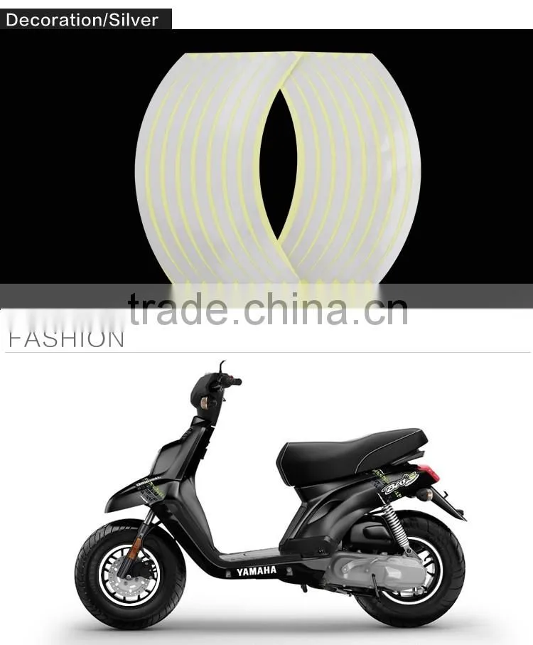 10 inches scooter rim sticker
