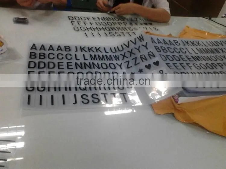 China supplier cinematic lightbox with letters Shenzhen manufacturer