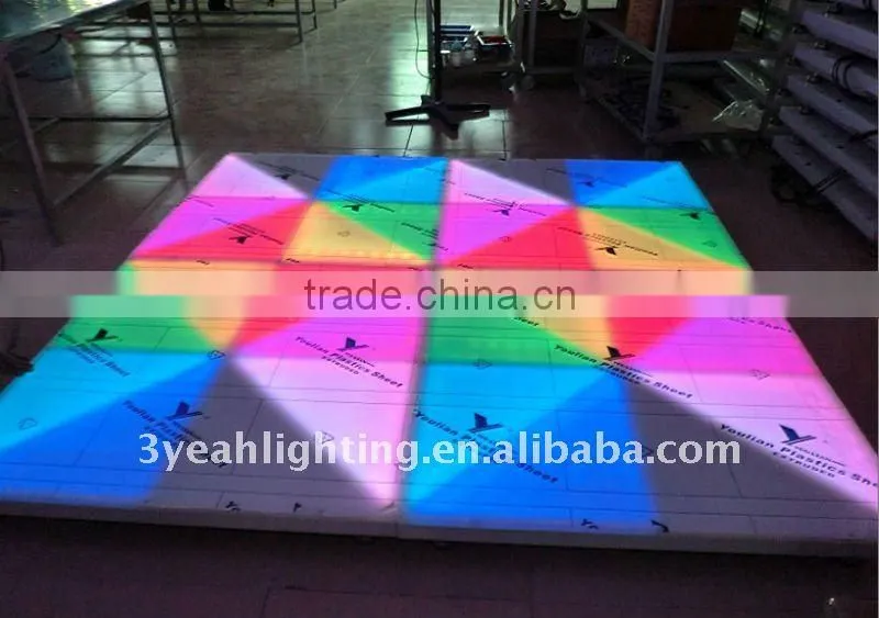 led dance floor with 31 designs effects