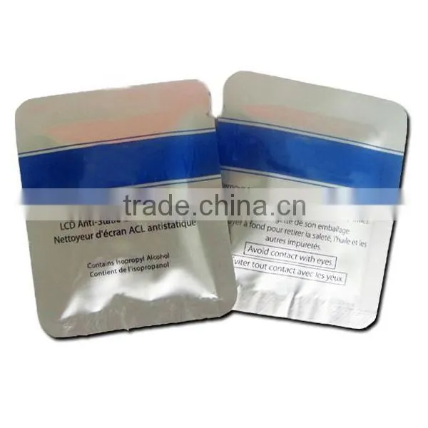 Lens cleaning wipes for glasses, laptop, cameras, cellphone, screens