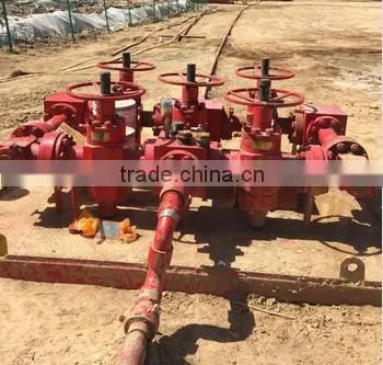 oil and gas well surface testing API 16C choke & kill manifold