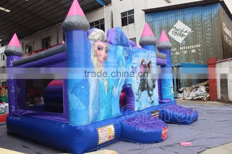commercial inflatable frozen bouncy bouncer castle