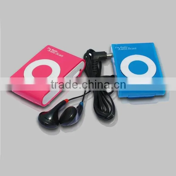 wireless headphone portable fm radio