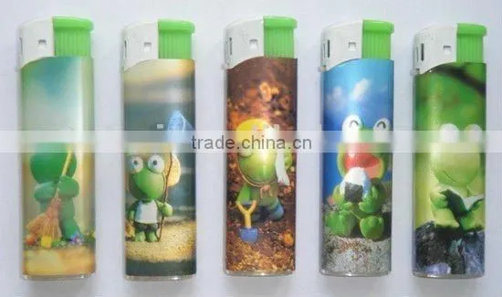 plstic lighter wrapped with pvc