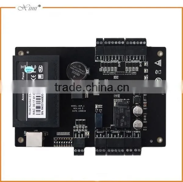 Card Control panel built with door access control system door access control for one door