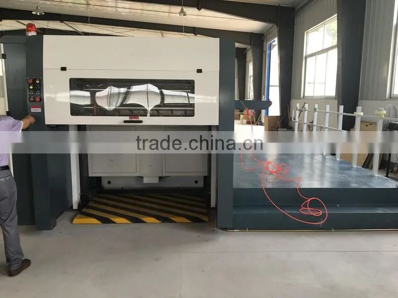 Automatic die cutting and creasing machine